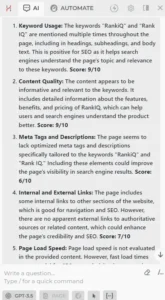 SEO Audit 6 Results