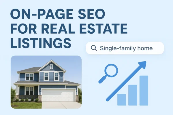 On Page SEO for Real Estate Listings